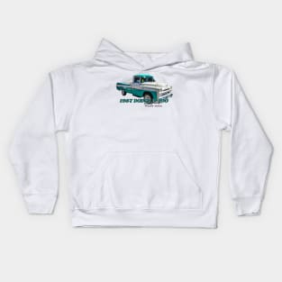 1957 Dodge D-100 Sweptside Pickup Truck Kids Hoodie